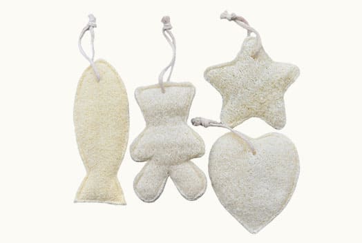 Cute Animal Shaped Natural Loofah Sponges