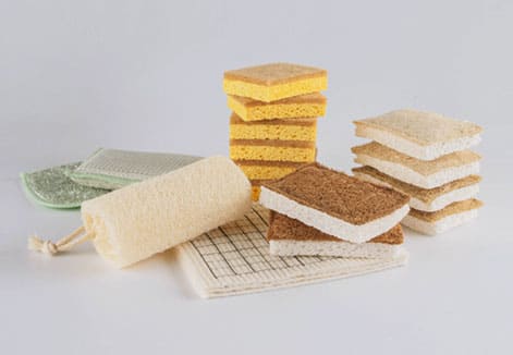 Natural environmentally friendly cleaning sponge