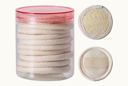 Natural Loofah Facial Exfoliating Pad Set