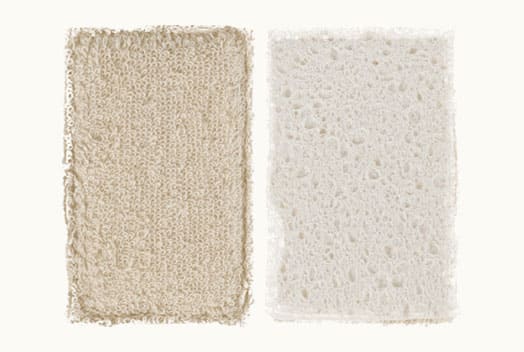 Reusable Dual-Texture Hemp Kitchen Sponge