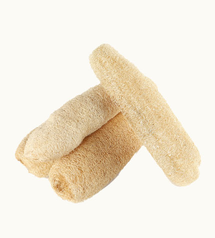 Natural cleansing loofah