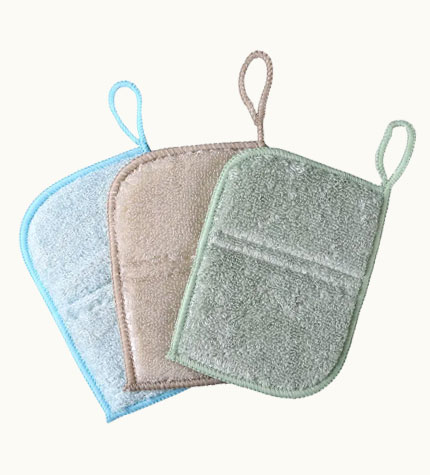 Bamboo fiber cleaning sponge