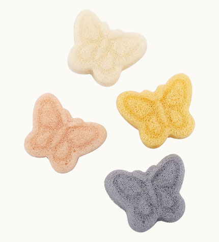 Butterfly Shape Bath Konjac Sponge