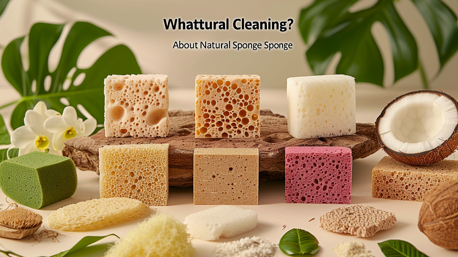 What is a Natural Cleaning Sponge About Natural Sponge