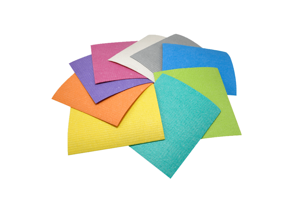 Multi-Color Wood Pulp Cellulose Sponge Cloth