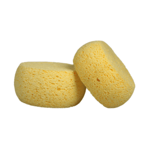 Oval cellulose sponge