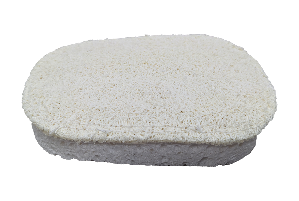 Loofah + Cellulose Sponge